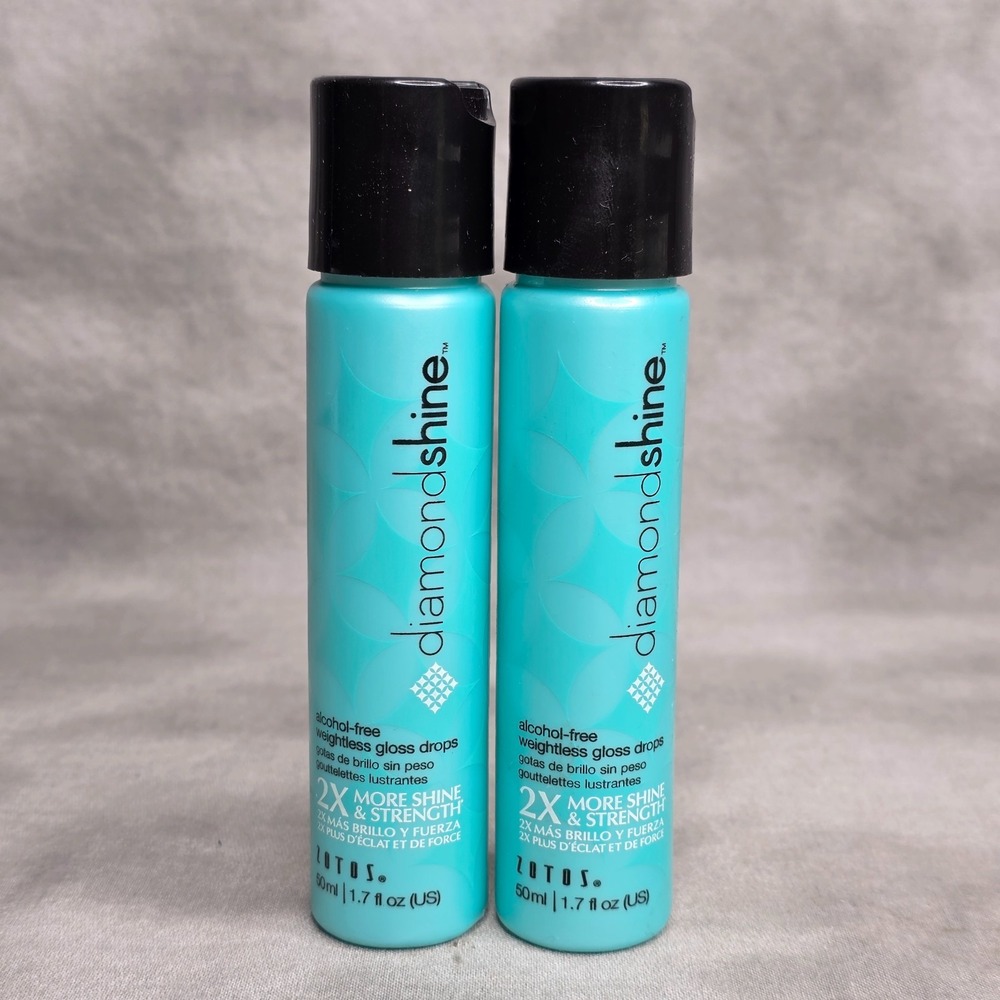 (X2) Zotos Diamond Shine Weightless Gloss Drops 1.7 fl oz Travel Size